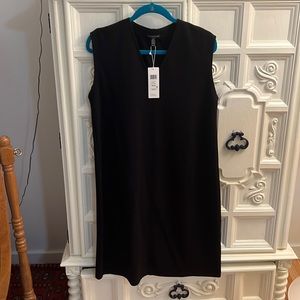 Eileen Fischer New with Tags Black Dress petite medium